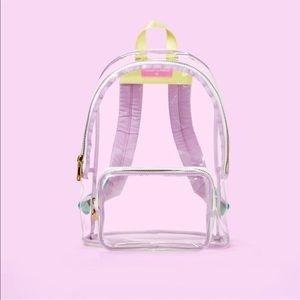 Stoney Clover Lane clear backpack